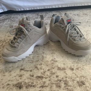 FILA platform shoes